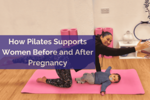 Ceza with her son showing How Pilates Supports Women Before and After Pregnancy